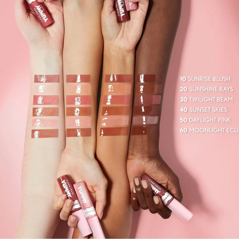 COVERGIRL Clean Fresh‎ Yummy Gloss Hydrating,Glossy Shine You choose your color